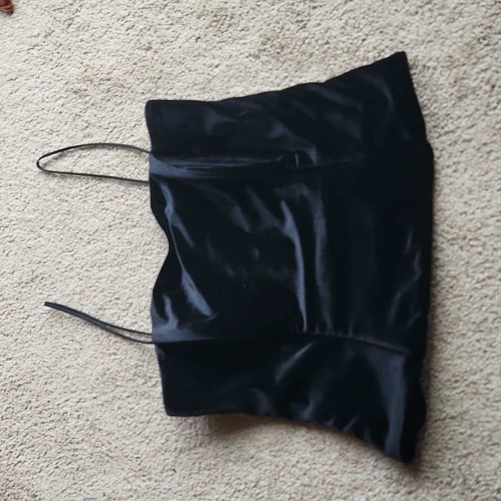 Velvet corset top JJill size 8